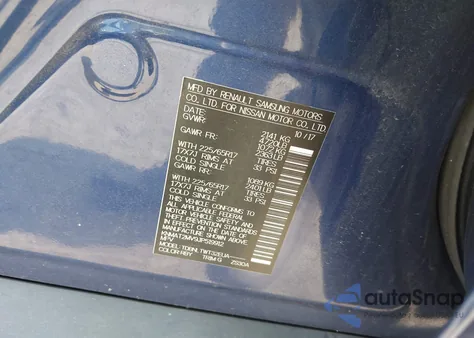 2018 Nissan Rogue Sv из США, поврежденный, VIN KNMAT2MV9JP519912